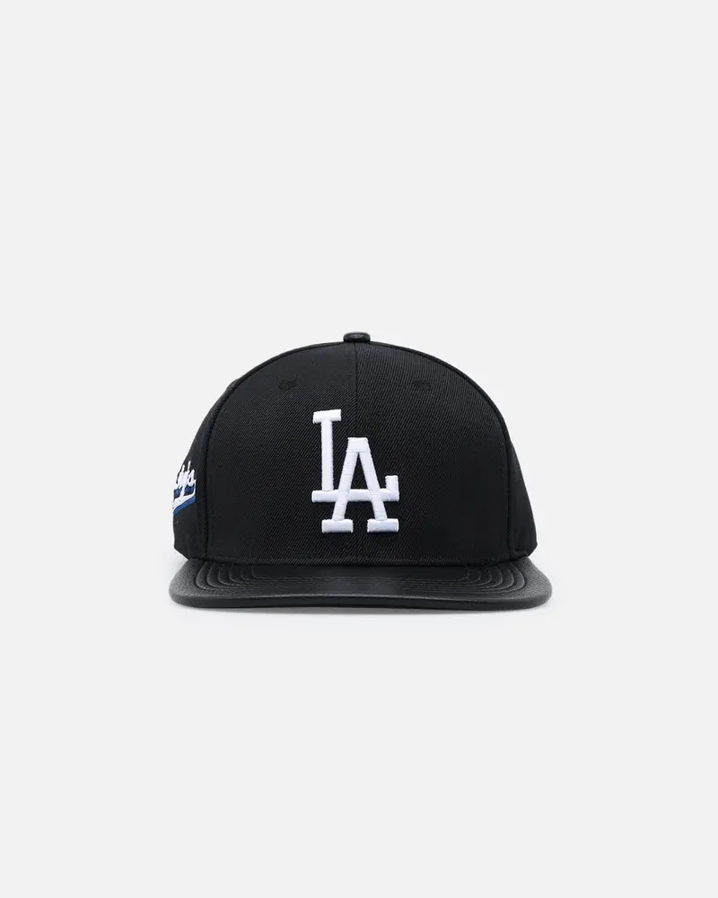 Pro Standard Los Angeles Dodgers Wool Strapback Black 1