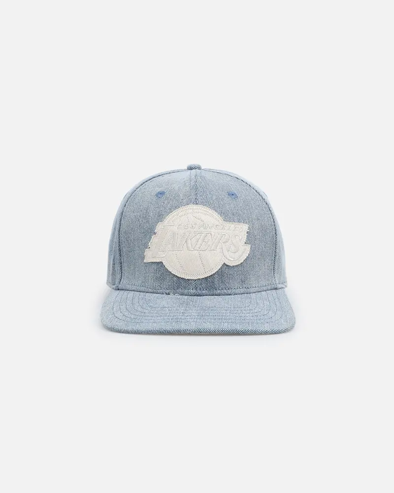 Pro Standard Los Angeles Lakers Denim Snapback Denim/Linen 1