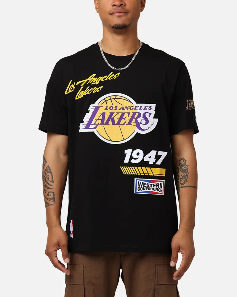 Pro Standard Los Angeles Lakers Fast Lane Sj T-Shirt Black 1
