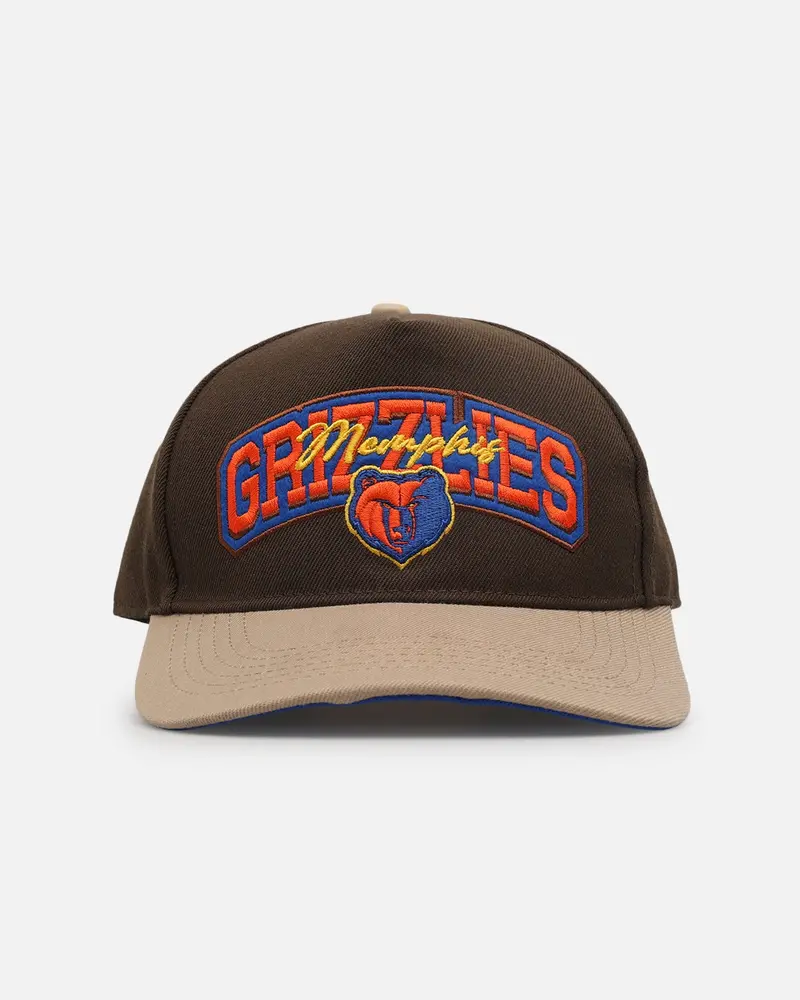 Pro Standard Memphis Grizzlies Stacked Snapback Brown 1