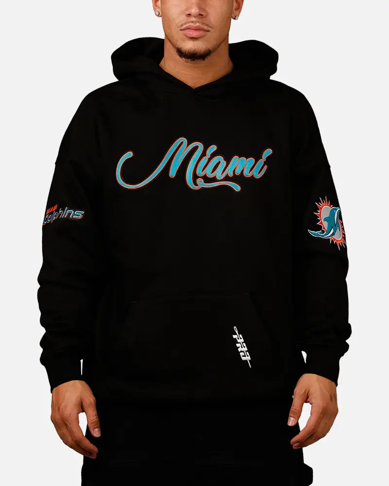 Pro Standard Miami Dolphins City Hoodie Black 1