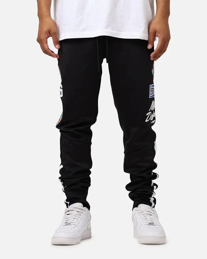 Pro Standard Miami Dolphins Fast Lane Track Pants Black 1