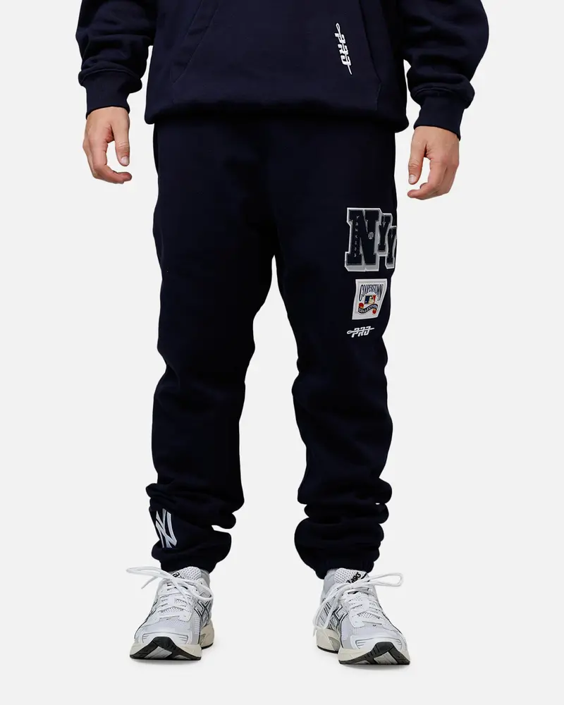 Pro Standard New York Yankees Best Of Sweatpants Navy 1