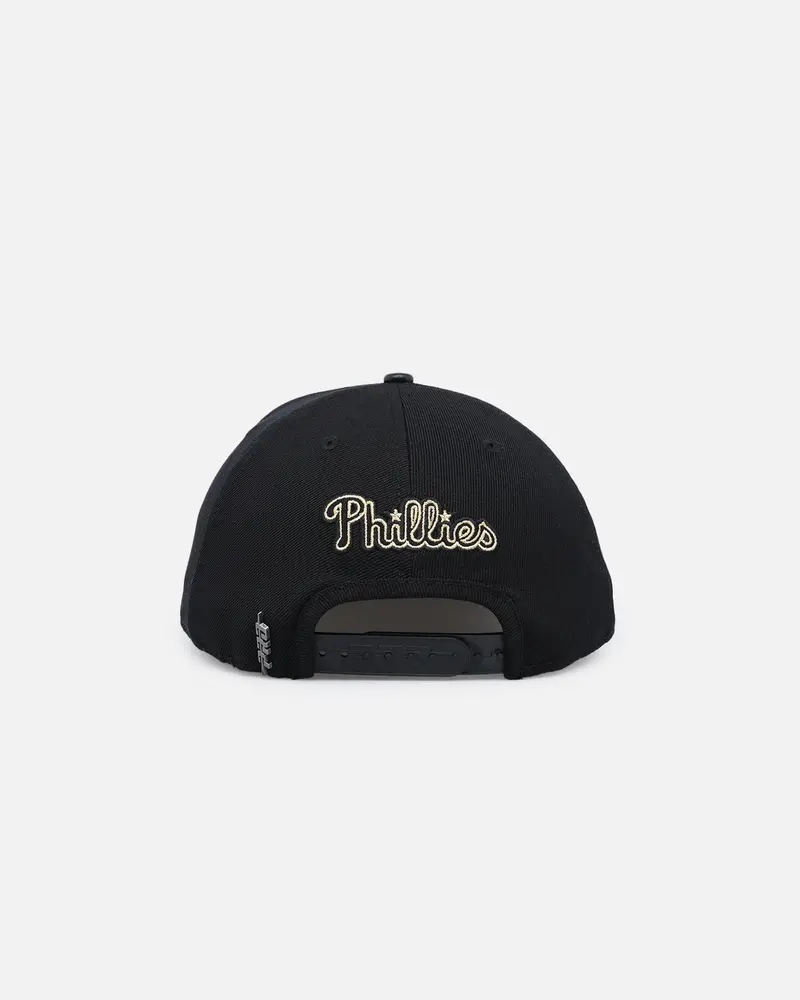 Pro Standard Philadelphia Phillies 'Black & Gold' Snapback Black/Gold 2