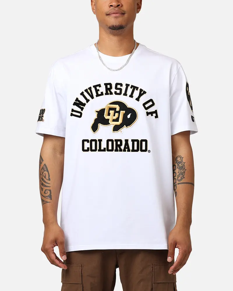 Pro Standard University Of Colorado Classics T-Shirt White 1