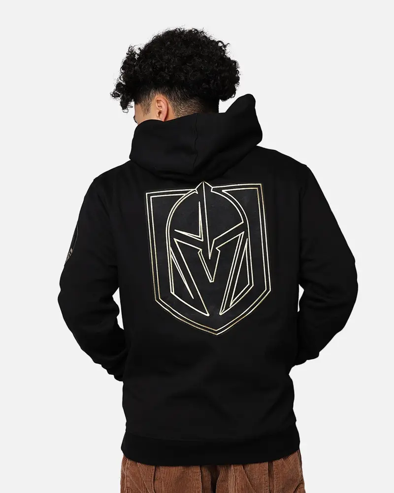 Pro Standard Vegas Golden Knights Black And White Hoodie Black 1