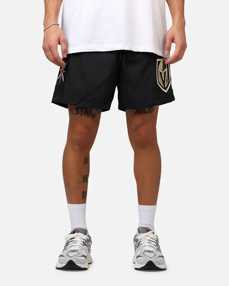 Pro Standard Vegas Golden Knights Classic Woven Shorts Black 1