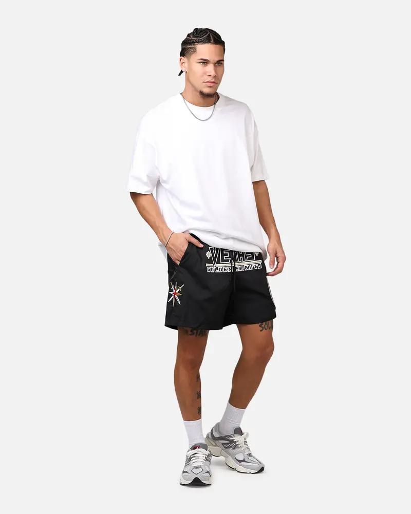 Pro Standard Vegas Golden Knights Classic Woven Shorts Black 2
