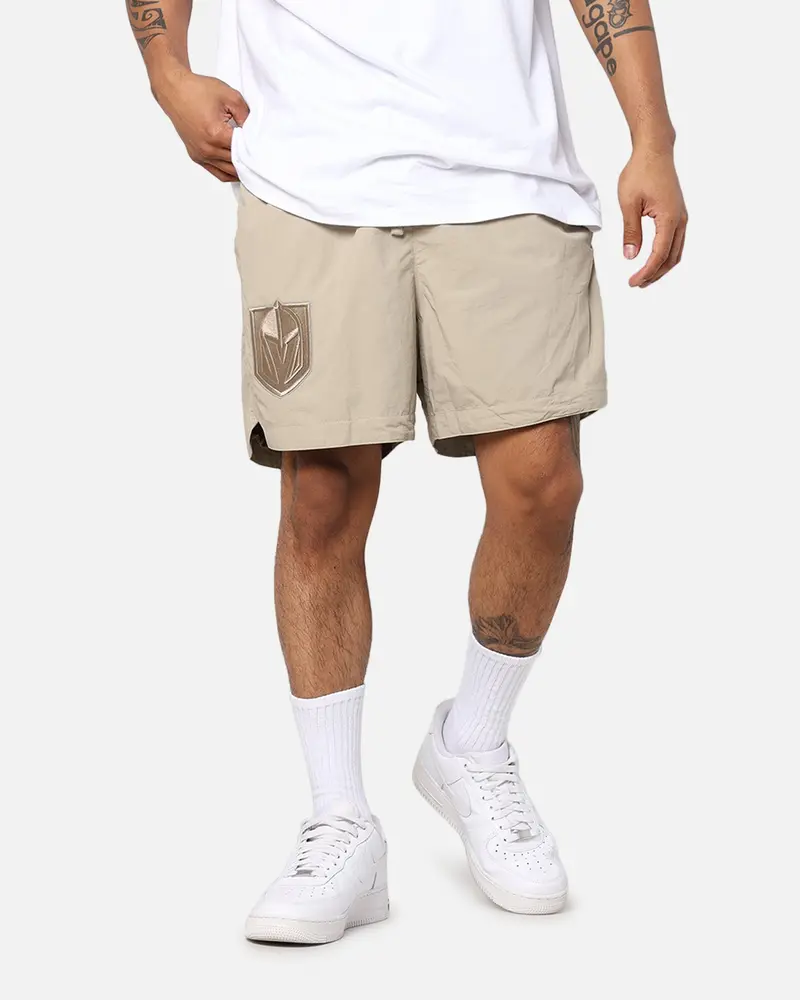Pro Standard Vegas Golden Knights Neutral 2.0 Shorts Taupe 1