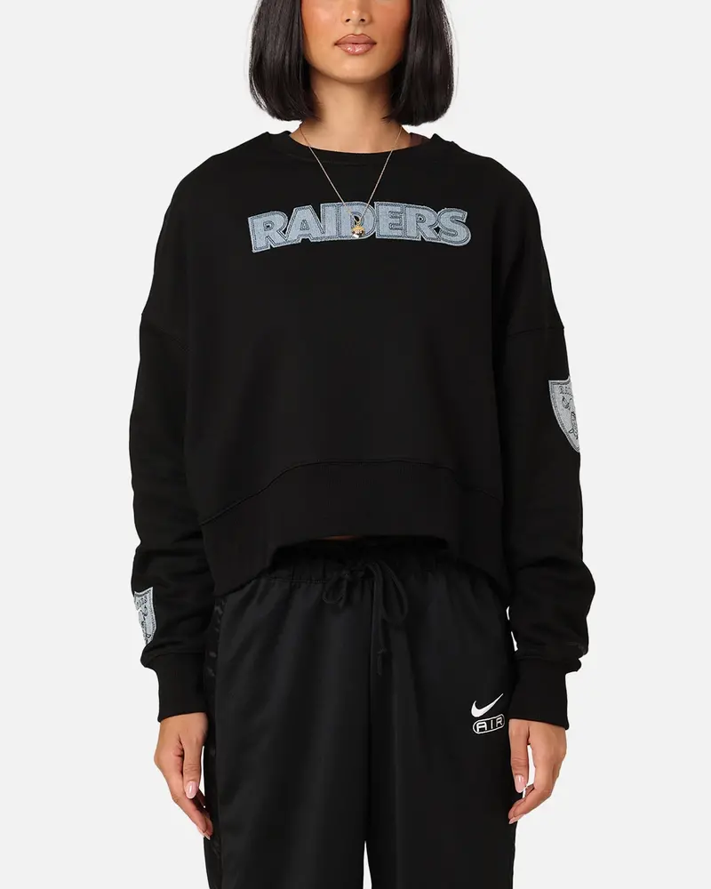 Pro Standard Women's Las Vegas Raiders Crewneck Black 1