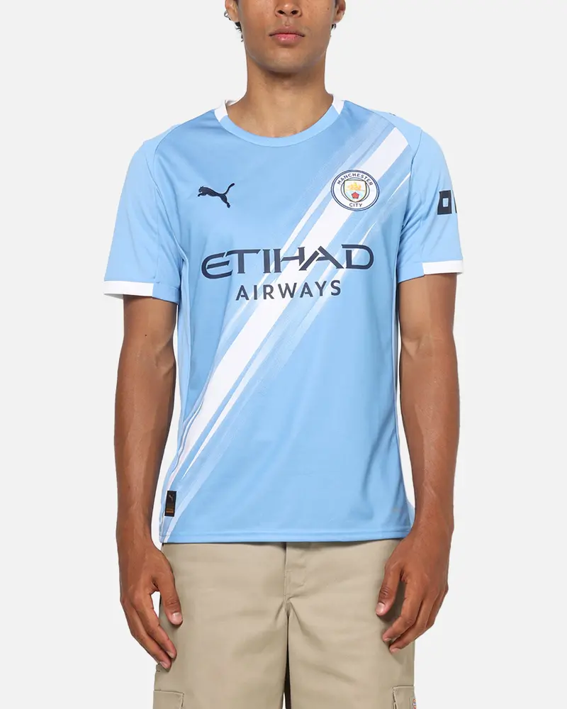 Puma Manchester City Fc Home Replica Jersey Light Blue 1