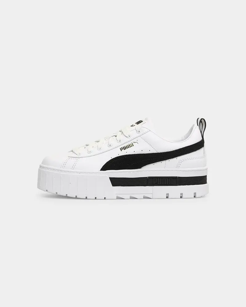 Puma Women's Mayze Leather White/Black 1