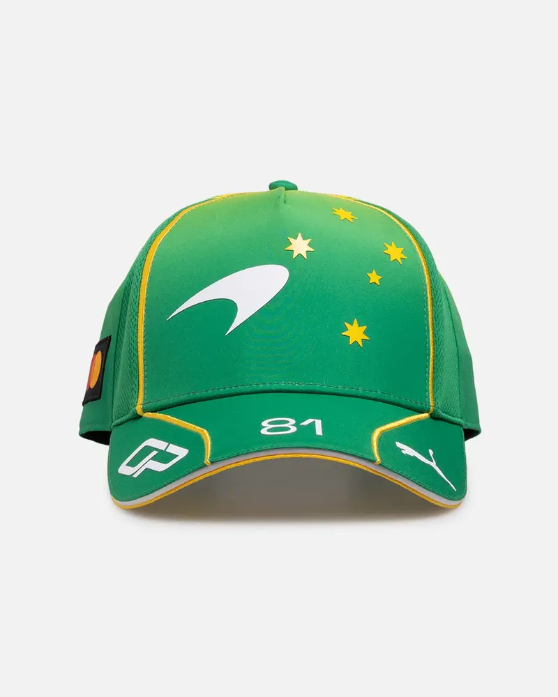Puma X Mclaren Oscar Piastri Australia Rep Baseball Snapback Green Fruit 1