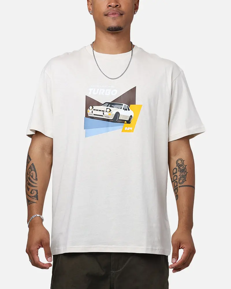 Puma X Porsche 924 Graphic T-Shirt Alphine Snow 1