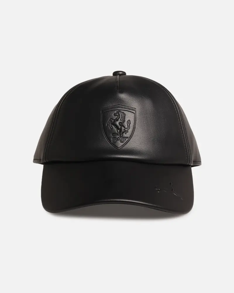 Puma X Scuderia Ferrari Premium Baseball Strapback Cap Black 1