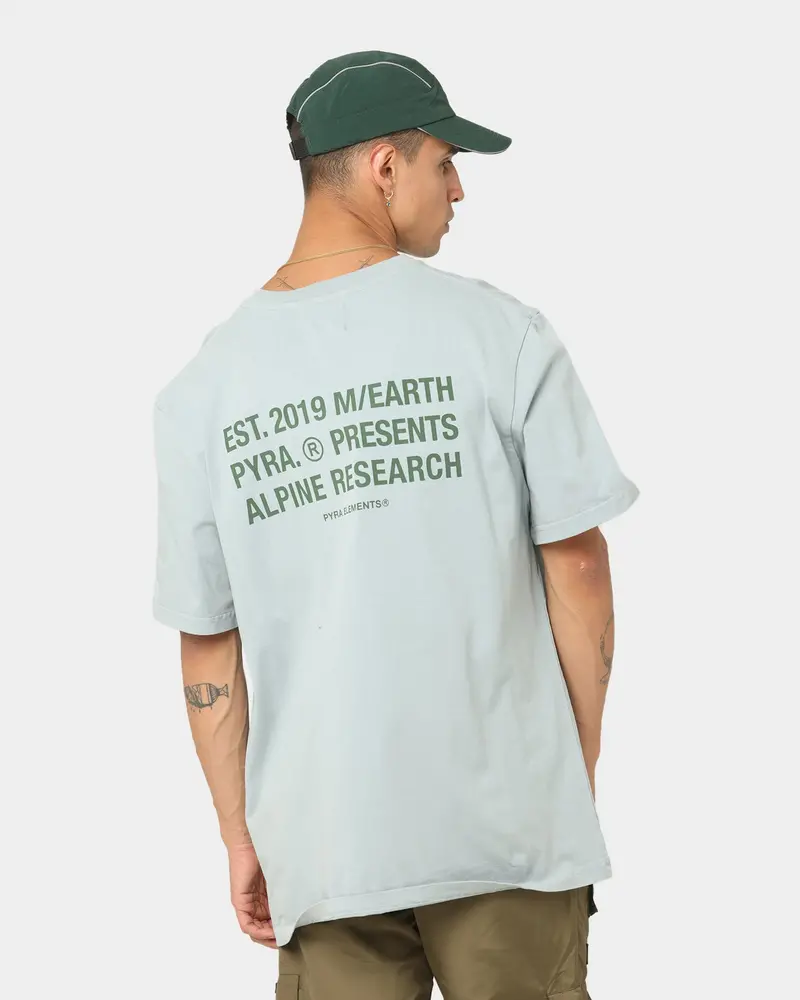 Pyra Alpine Research T-Shirt Grey Mist 1