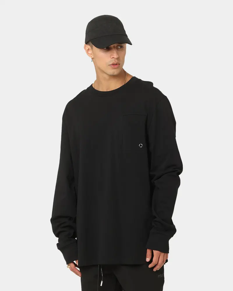Pyra Cloud Long-Sleeve T-Shirt Black 1