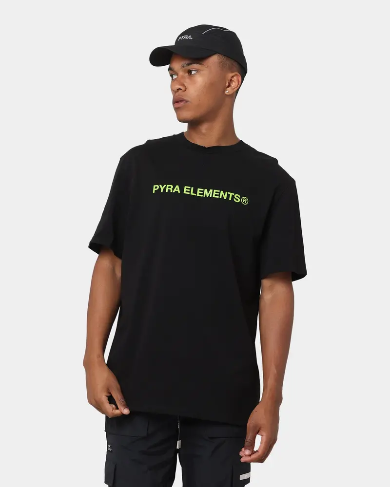 Pyra Grind Elements T-Shirt Black 1