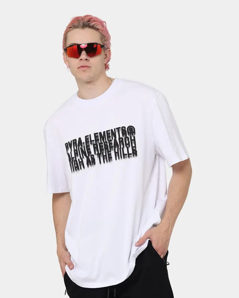 Pyra High Hills T-Shirt White/Black 1