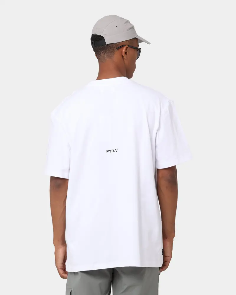 Pyra Micro Logo T-Shirt White/Black 1