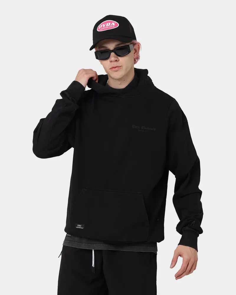 Pyra Old Town Vintage Hoodie Vintage Black 1