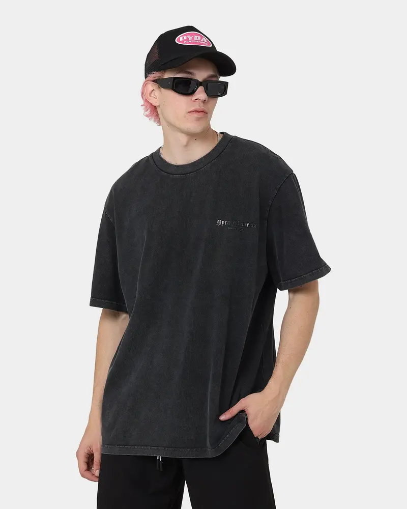 Pyra Old Town Vintage T-Shirt Vintage Black 1