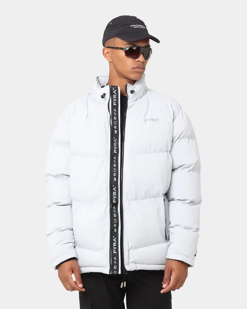 Pyra Padded Puffa Jacket Mist 1