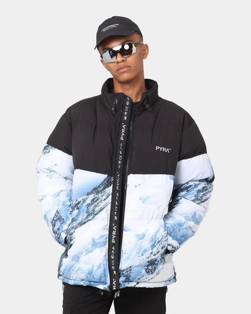Pyra Pyra X Mark Clinton Puffa Jacket Black 1