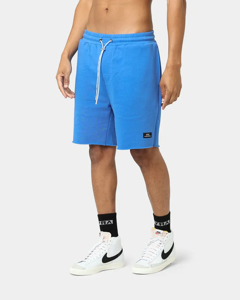 Pyra Raw Slouch Shorts Blue 1