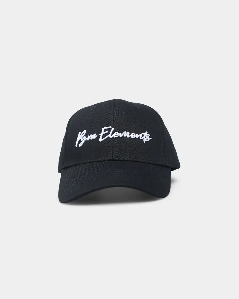 Pyra Script  Snapback Black/White 1