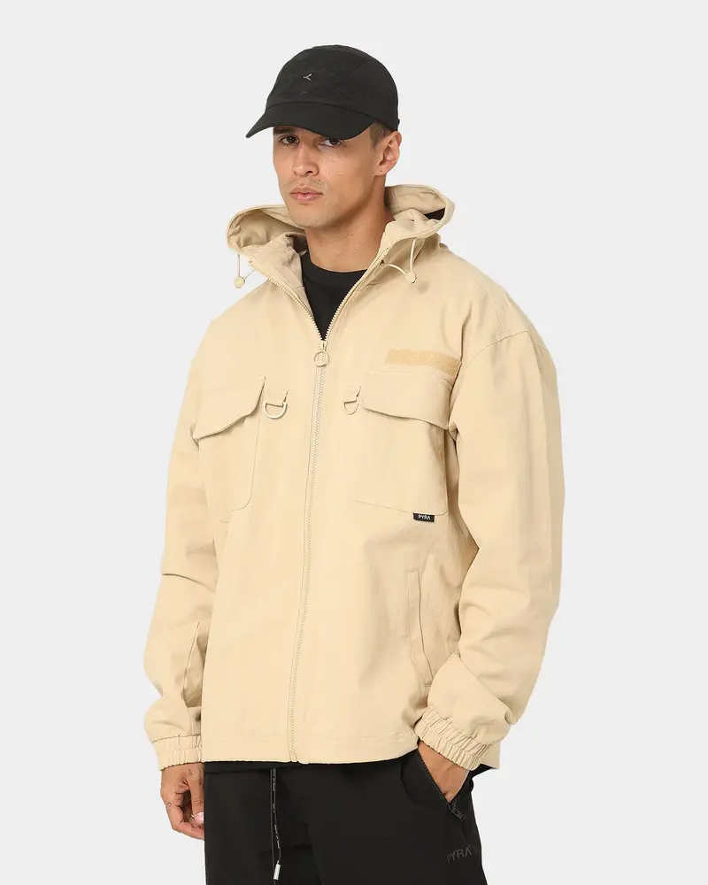 Pyra Soho Cargo Jacket Natural 1