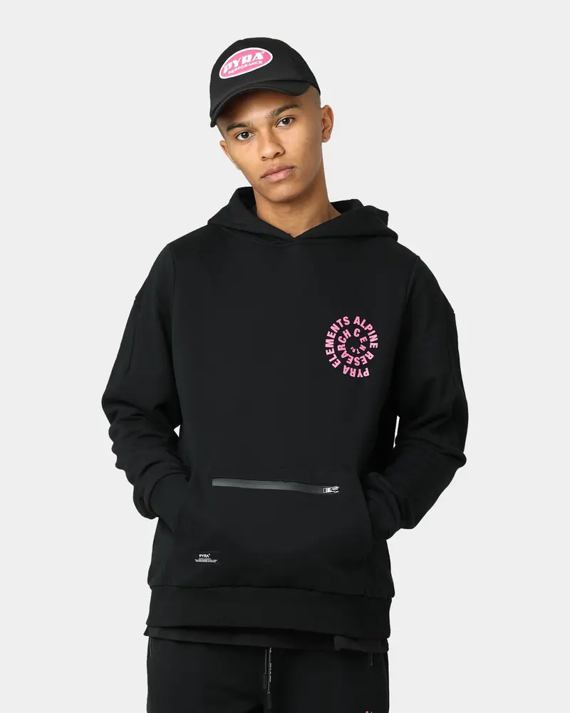 Pyra Spin Out Hoodie Black/Purple 1