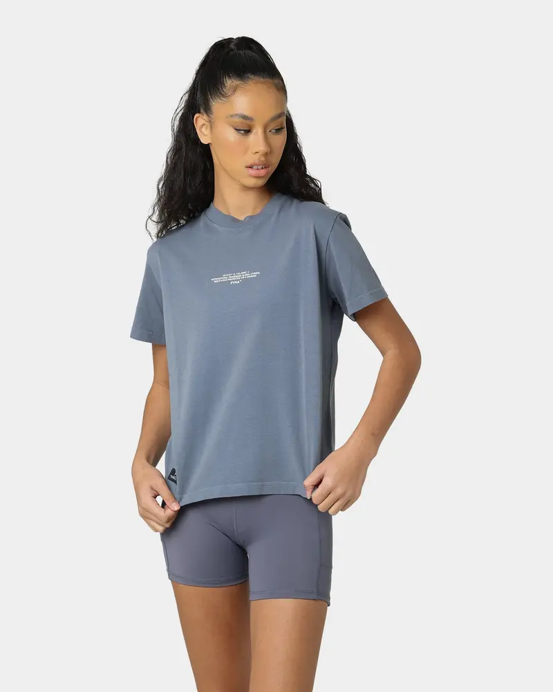Pyra Women's Destination T-Shirt Vintage Indigo 1