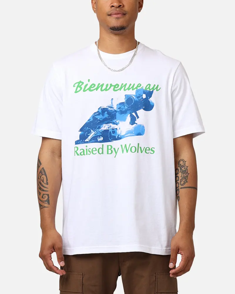 Raised By Wolves Welcome T-Shirt White 1