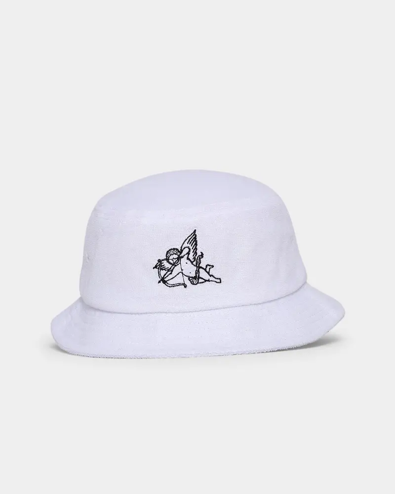 Rats Get Fat Cupid Bucket Hat White 1