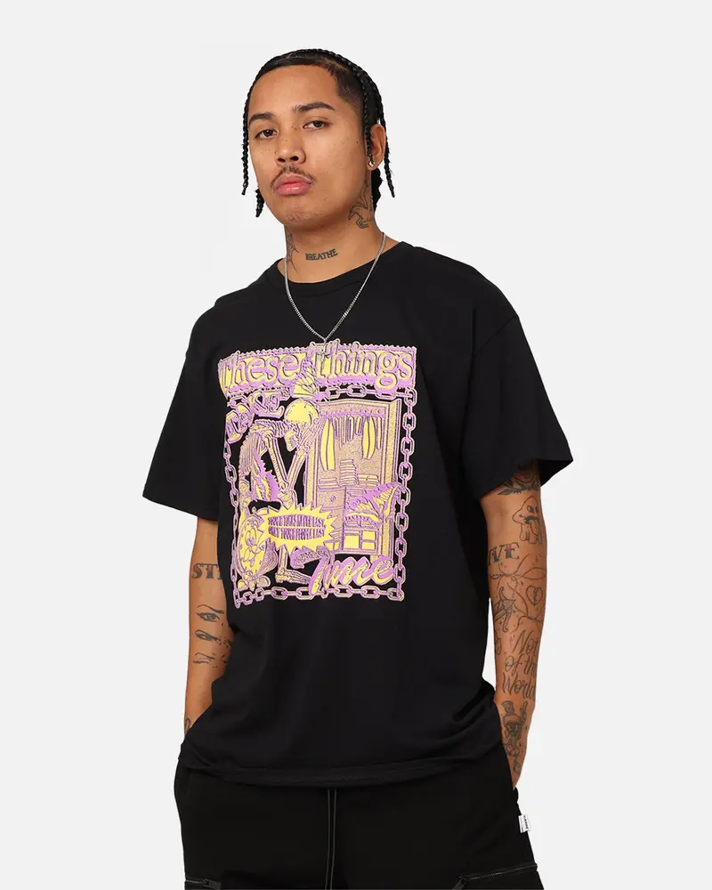 Rats Get Fat Time T-Shirt Black 1