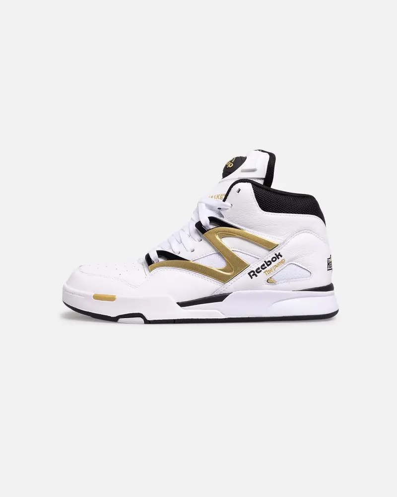 Reebok Pump Omni Zone Ii White/Black/Gold 1