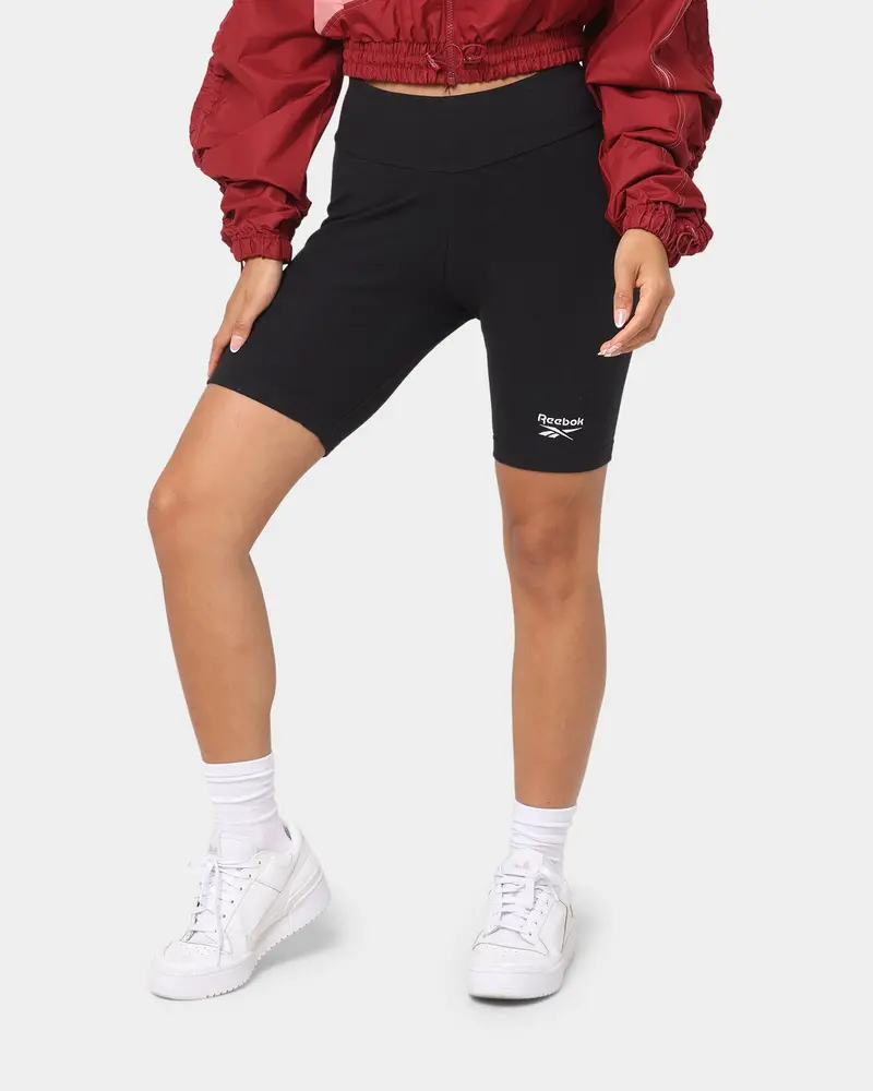 Reebok Women's Classics Legging Shorts Black 1