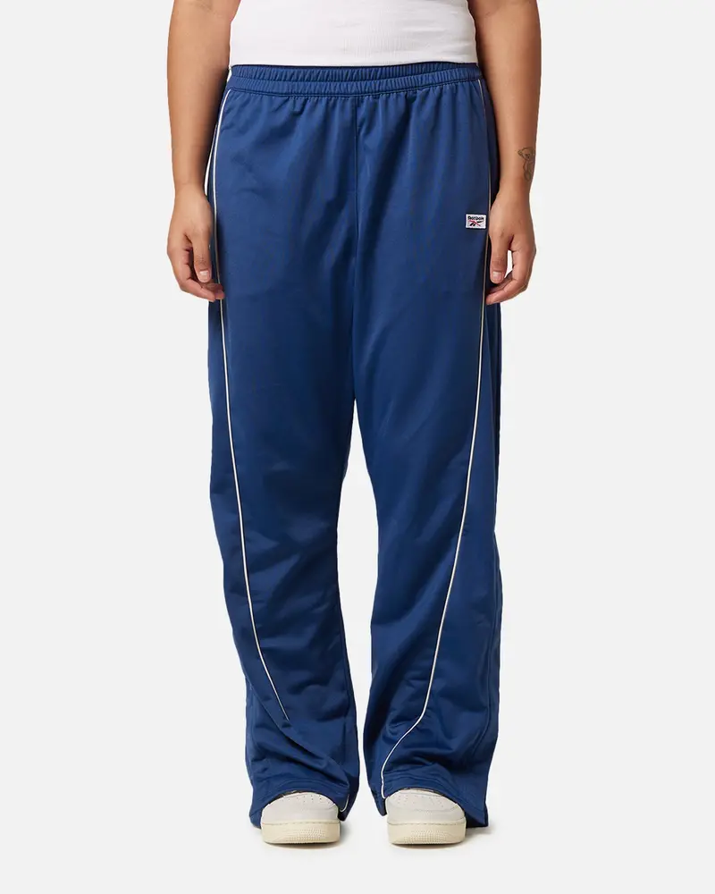 Reebok Women's Court-Side Basketball Track Pants Uniform Blue 1