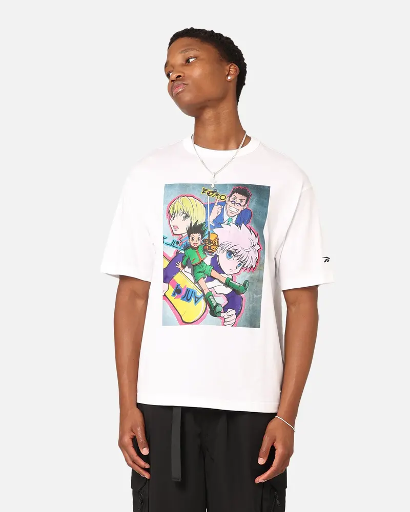 Reebok X Hunter X Hunter Heroes T-Shirt White 1
