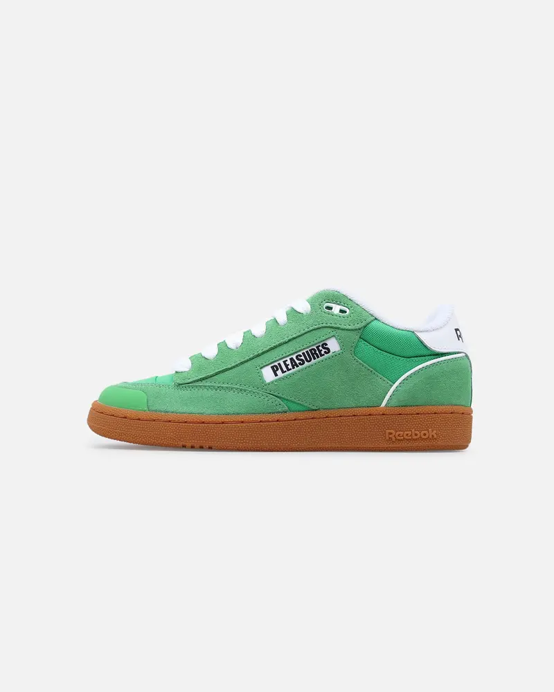 Reebok X Pleasures Club C 85 Green 1