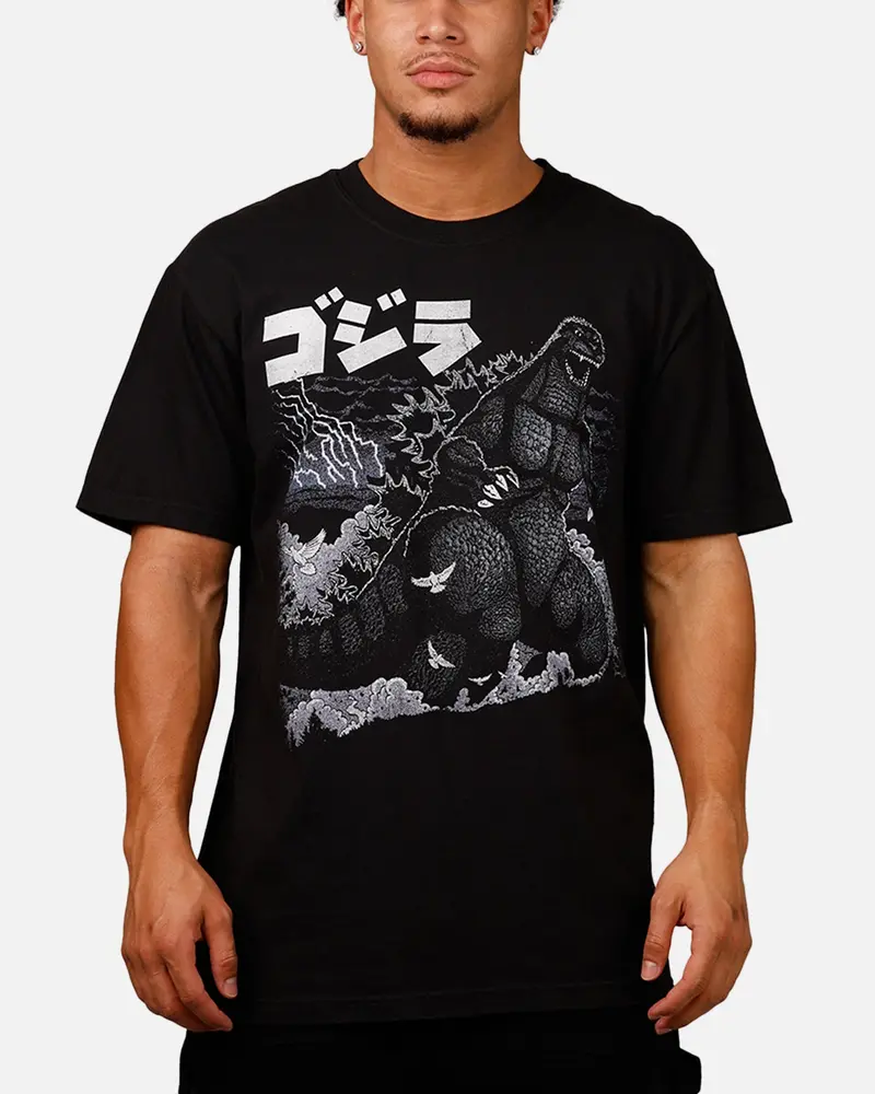 Ripple X Godzilla Guardian T-Shirt Black 1