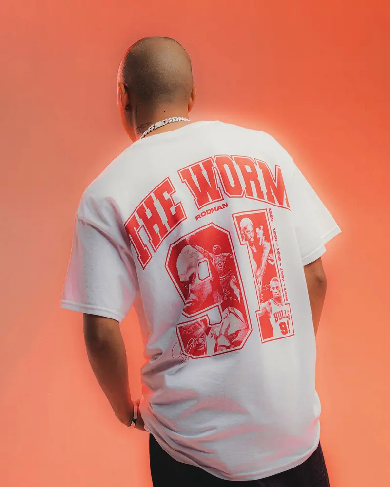 Rodman Brand 91 Core T-Shirt White 1