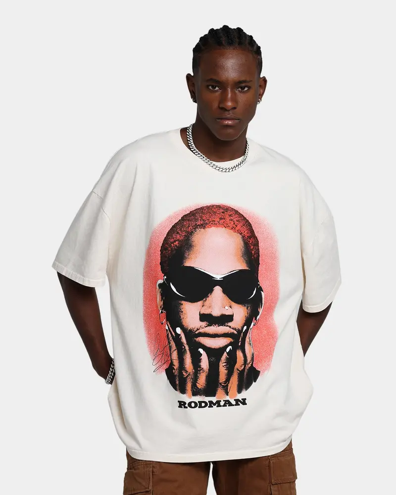 Rodman Brand Rodman Signature Vintage T-Shirt Off White 1