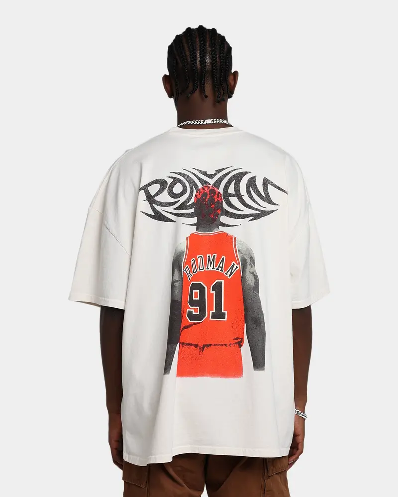 Rodman Brand Rodman Signature Vintage T-Shirt Off White 5