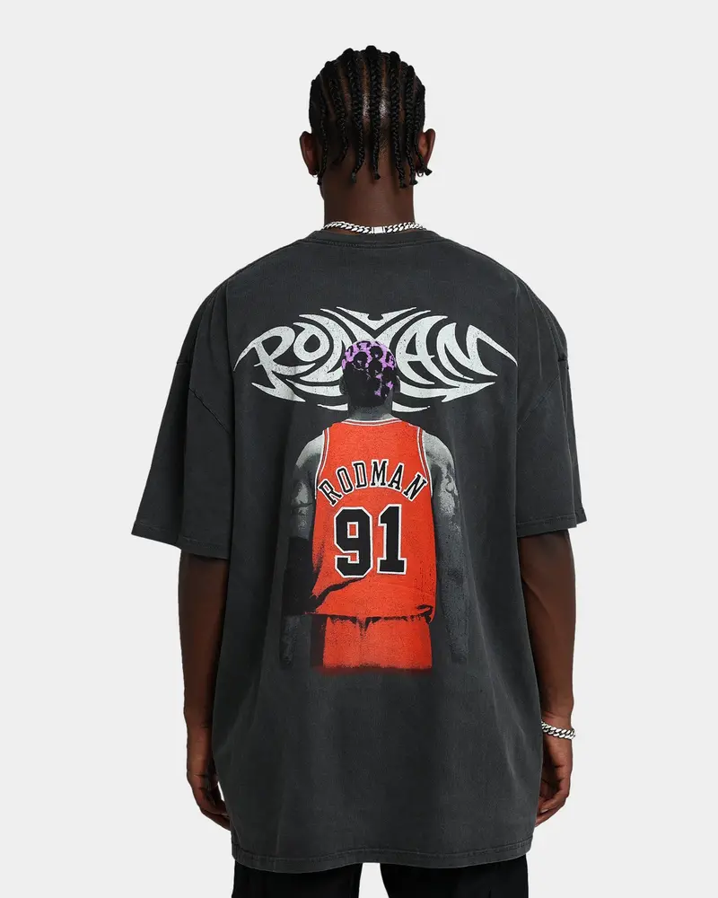 Rodman Brand Rodman Signature Vintage T-Shirt Vintage Black 5