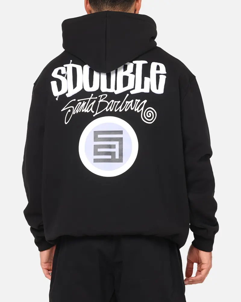 S Double Combo Platter Hoodie Black 1