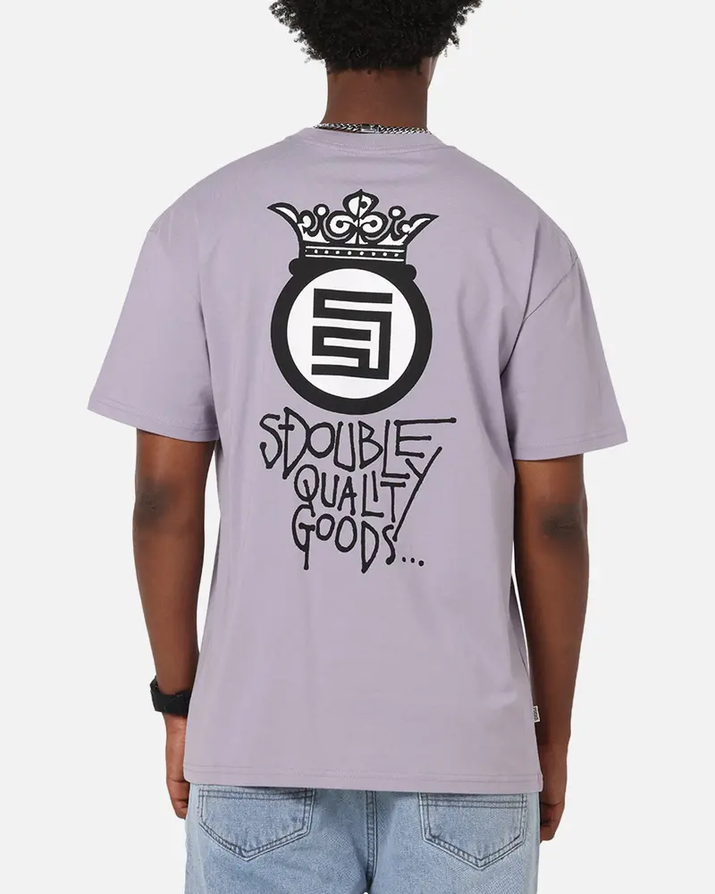 S Double Crown Dot T-Shirt Dusty Purple 1
