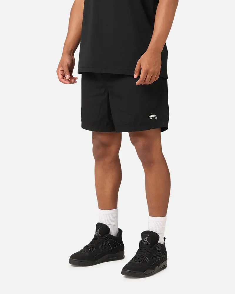 S Double Poplin Coast Boxer Shorts Black 1