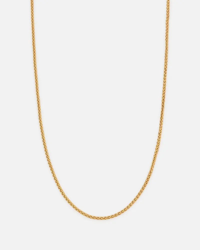 Saint Morta 2Mm Palm Chain Gold 1